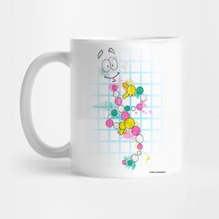 Mr DNA - Jurassic Dino DNA Splat Design Mug